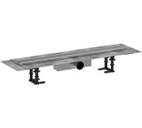 hansgrohe RainDrain Compact 56176800 Shower Drain 700 for Standard Installation Brushed Stainless Steel Complete Set