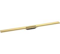 Linear Shower Drain Hansgrohe RainDrain Flex 1200mm cuttable Polished Gold Optic