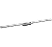 hansgrohe RainDrain Flex Shower Drain Set 1200 mm Floor Drain Shower Can be Shortened for Wall Mounting, Brushed Stainless Steel
