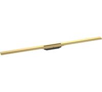 Linear Shower Drain Hansgrohe RainDrain Flex 1200mm cuttable Polished Gold Optic