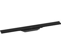 Linear Shower Drain Hansgrohe RainDrain Flex 700mm cuttable Black Mat