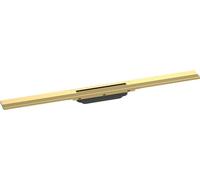 Linear Shower Drain Hansgrohe RainDrain Flex 800mm cuttable Polished Gold Optic