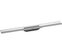 Linear Shower Drain Hansgrohe RainDrain Flex 800mm cuttable Brushed Stainless Steel