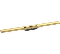 Linear Shower Drain Hansgrohe RainDrain Flex 900mm cuttable Polished Gold Optic