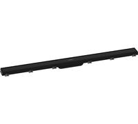 hansgrohe RainDrain Match Shower Drain Set 1000 mm Floor Drain Shower with Height-Adjustable Frame Matte Black