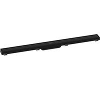 hansgrohe RainDrain Match Shower Drain Set 900 mm Floor Drain Shower with Height-Adjustable Frame Matte Black