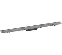 Linear Shower Drain Hansgrohe RainDrain Rock 800mm can be shortened and tiled