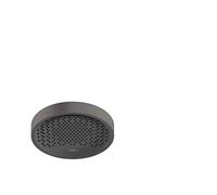 hansgrohe Rainfinity Shower Head 250 mm Round 1 Jet Type Brushed Black Chrome
