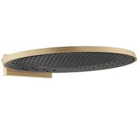 hansgrohe Rainfinity Shower Head 360 mm Round 3 Jet Types Wall Mounted Brushed Bronze