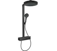 Shower Column Hansgrohe Rainfinity 360mm Thermostat Black Mat