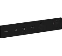 Thermostatic Shower Mixer Hansgrohe RainSelect Built-in, 3 Functions Black Mat 15381670