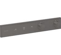 Thermostatic Shower Mixer Hansgrohe RainSelect Built-in, 3 Functions Brushed Black Chrome 15381340