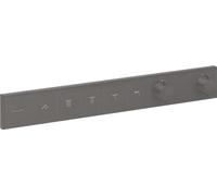 Thermostatic Shower Mixer Hansgrohe RainSelect Built-in, 5 Functions Brushed Black Chrome 15384340