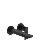 Wall Mounted Basin Tap Hansgrohe Rebris E built-in Black Mat