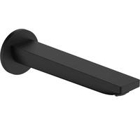 Hansgrohe Rebris E Bath Spout, Matt Black, 72431670