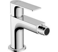 Hansgrohe Rebris E Single Lever Bidet Mixer with Metal Pop-Up Waste Set, Chrome, 72213000