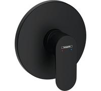 Hansgrohe Rebris S Single Lever Shower Mixer for Concealed Installation for iBox Universal, Matt Black, 72667670