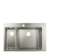 Hansgrohe S711 - Einbauspüle 180 x 450 S711-F655