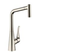 Hansgrohe SBox16-H320 Single lever kitchen mixer with pull-out spray SBox (73801800)