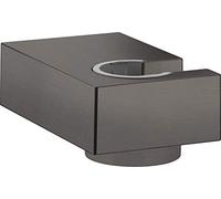 Hansgrohe Shower Head Holder Porter E Brushed Black Chrome 28387340