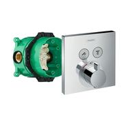 Hansgrohe ShowerSelect Thermostatic tap for Concealed Installation for 2 Outlets