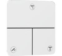 Concealed Shower Tap Hansgrohe Comfort Q Angular 155x155 mm White Matt