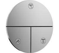 hansgrohe ShowerSelect Comfort S - valve for concealed installation of ShowerSelect Comfort thermostats (3 functions), chrome, 15558000