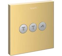 Hansgrohe Showerselect Concealed 3-Outlet Shower Valve, Brass, Wras Approved