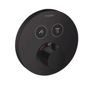 Hansgrohe Concealed Shower Valve ShowerSelect S Black Matt 15743670