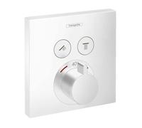 Hansgrohe Thermostat for concealed installation ShowerSelect 2 functions White Matt