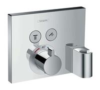 hansgrohe Select - Concealed Thermostat for 2 outlets chrome