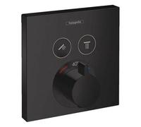 Hansgrohe Thermostat for concealed installation ShowerSelect 2 functions Black Matt