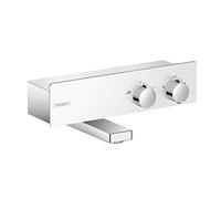 Hansgrohe Showertablet Thermostatic Bath Mixer 350 For Exposed Installation, White/Chrome, 13107400