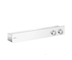 Hansgrohe Showertablet Thermostatic Shower Mixer 350 For Exposed Installation, White/Chrome, 13102400