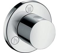 hansgrohe Shut-Off/Diverter Valve S Trio/Quattro, Chrome