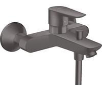 hansgrohe Talis E Bathtub Mixer Tap for 2 Functions Brushed Black Chrome