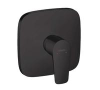 Hansgrohe Single lever manual shower mixer flush Talis E 71765670 Black