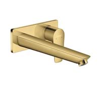 Hansgrohe Wall Mounted Basin Tap Talis E Polished gold Optic 240 mm 71734990