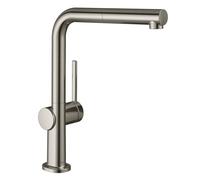 Hansgrohe Talis Kitchen Mixer Tap Single Lever Pull Spout sBox Stainless Steel