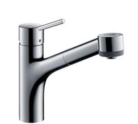 hansgrohe Talis M52 Kitchen Tap 170 with pull-out spray, 2 spray modes, chrome, 32841000