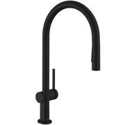 Hansgrohe Kitchen Mixer Tap Talis M54 210 Pull-out shower 2 sprays sBox 435x236x100mm Black Mat