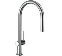 Hansgrohe Talis M54 210 Pull-Out Kitchen Mixer Tap With Sbox, Airpower & Quickclean