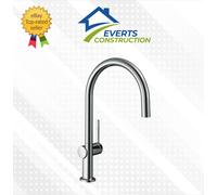 HANSGROHE TALIS M54 220 C-Spout Single Lever Chrome Mixer Kitchen Tap