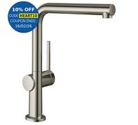 hansgrohe Talis M54 Kitchen Tap 270 Stainless Steel - 72840800