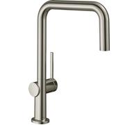 hansgrohe Talis M54 Kitchen Tap 360° Swivelling High Comfort U-Spout 220 mm Standard Connections Stainless Steel Finish