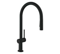 Hansgrohe Kitchen Mixer Tap Talis M54 210 Pull-out shower 2 sprays sBox 435x236x100mm Black Mat