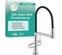 Pull Out Kitchen Tap Hansgrohe Talis Select M54 PowderSpray 3 sprays, Semi-Pro Chrome 72861000