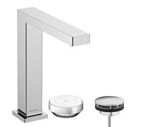 Wall Mounted Basin Tap Hansgrohe Tecturis E Recessed 150mm Chrome