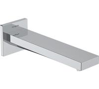 hansgrohe Tecturis E - bath filler, bath tap with spout length 21 cm, wall-mounted bath filler, chrome, 73410000