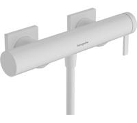Wall Mounted Basin Tap Hansgrohe Tecturis E Wall 83x300mm White Matt